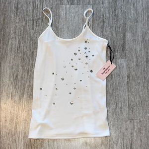 ✨NWT Juicy Couture Bejeweled Tank Top